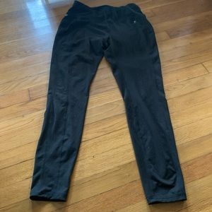 Black ankle leggings